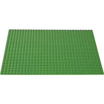 LEGO Classic Green Baseplate 10x10 for Building and Display