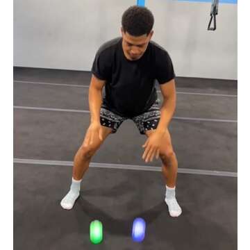 Vector Ball S Cognitive Vision/Neuro-Visual Training Tool – Improve Speed of Reaction, Agility, Coordination, and Focus for Sports, Exercise, and Fun for All Ages