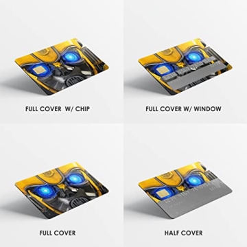 HK Studio Robot Eyes Card Skin - Waterproof & Slim Design