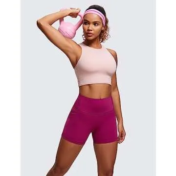CRZ YOGA Naked Feeling Biker Shorts - Comfort Meets Style