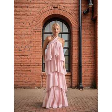 Elegant Halter Chiffon Prom Dress 2025 for Every Occasion