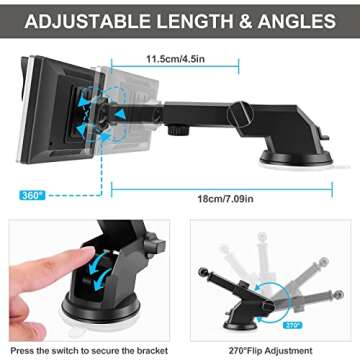 Baby Car Camera for Rear Facing, 5 Inch 1080P Infants Car Back Seat Mirror Baby Safety Camera with Monitor Infrared Lights 150° Wide View Night Vision for All Newborn Babies