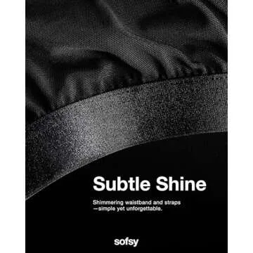 sofsy 6-Strap Tailored-fit Mesh Garter Belt Plus Size | Ultra Stretchy High Waist Lingerie for Women Thigh Highs | Black - XL