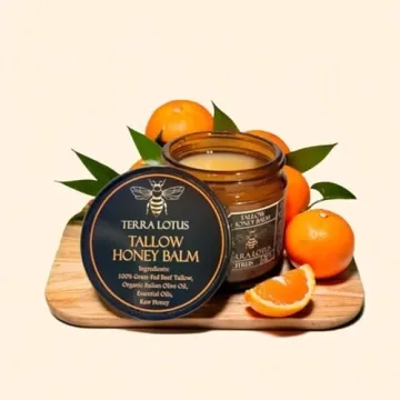 Organic Grass-Fed Beef Tallow Balm for Radiant Skin