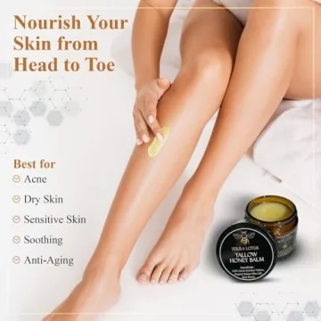 Organic Grass-Fed Beef Tallow Balm for Radiant Skin