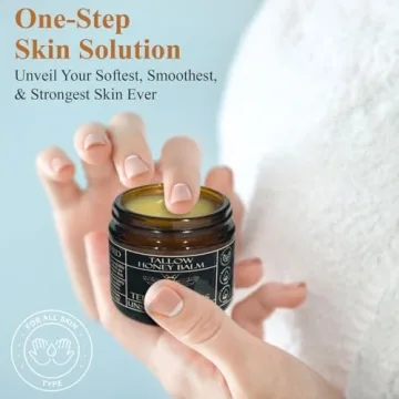 Organic Grass-Fed Beef Tallow Balm for Radiant Skin