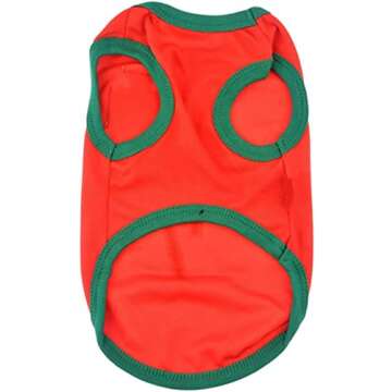 2022 World Cup Shirt for Dog, Soccer Jersey Pet Costume, Dog Jerseys for Small Medium Large Dogs, Football Shirt for Pets Portugal 6X-Large