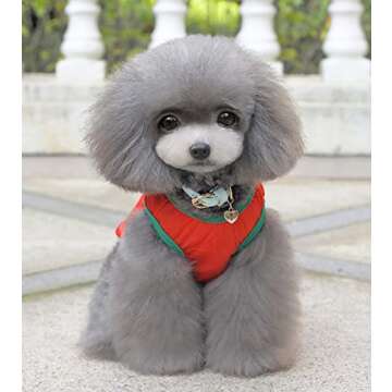 2022 World Cup Shirt for Dog, Soccer Jersey Pet Costume, Dog Jerseys for Small Medium Large Dogs, Football Shirt for Pets Portugal 6X-Large