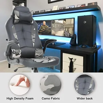 Stylish Ergonomic PC Gaming Chair for Comfort and Support
