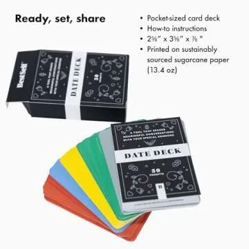 BestSelf Co. Date Deck for Couples | 50 Engaging Cards