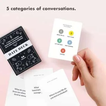 BestSelf Co. Date Deck for Couples | 50 Engaging Cards