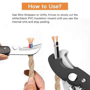 Helunsi 32.8ft Twisted Electric Rope Light Cord