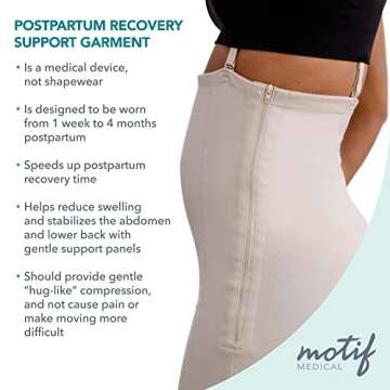 Motif Medical Postpartum Recovery Girdle for New Moms
