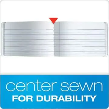 Oxford Jr. Composition Notebooks, Notebooks for School, School Supplies, Half Size, 4-7/8 x 7-1/2 Inches, Wide Ruled Paper, Kids Journal, 80 Sheets, Assorted Primary Covers, 6 Pack (63779)