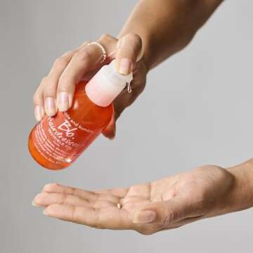 Bumble and bumble. Hairdresser's Invisible Oil Frizz-Reducing Hair Oil | Heat Protection, Anti Frizz + Shine | Curly, Wavy, Straight | With Argan Oil, Coconut Oil + Grapeseed Oil, 3.4 Fl Oz