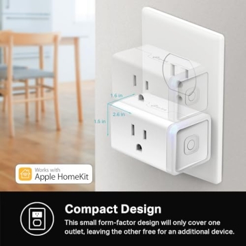 Kasa Smart Plug Mini - Apple HomeKit, Alexa Compatible