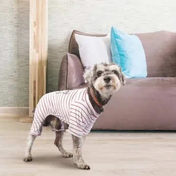 Cute Cotton Dog Pajamas for Small Dogs and Cats
