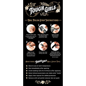 TOUGH GIRLS Nail Polish Strips for Stylish, Durable Nails