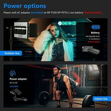 Neewer RGB LED Video Light with App Control Kit