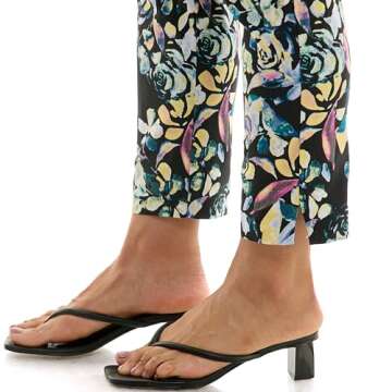 Zac & Rachel Stylish Pull-On Ankle Length Pants