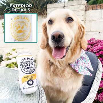 Haute Diggity Dog White Paw Muttlenial Mango Plush Toy