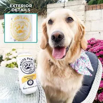 Haute Diggity Dog White Paw Muttlenial Mango Plush Toy