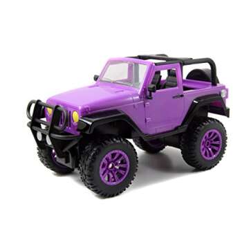 Jada Toys GIRLMAZING 1:16 Jeep R/C Vehicle in Purple
