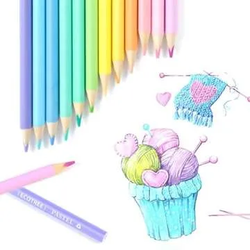Vibrant Ecotree Colored Pencil Set for All Ages