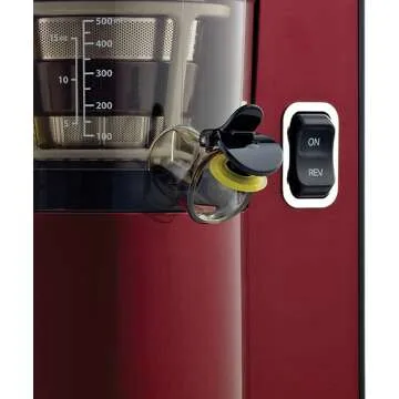 Omega VSJ843QR Cold Press Juicer - Red 150W