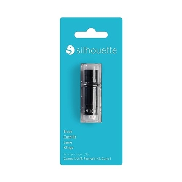 3-Pack Silhouette Replacement Blades for Precise Cutting