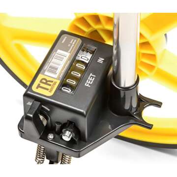 TR Industrial 88016 FX Collapsible Measuring Wheel - Durable & Precise