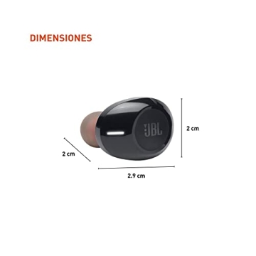 Wireless JBL Tune 125TWS Earbuds - Pure Bass, 32H Battery