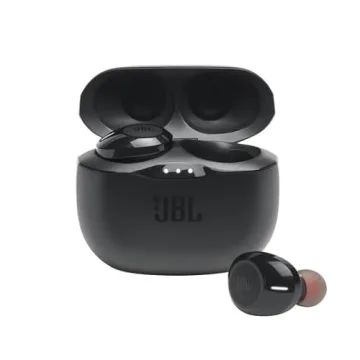Wireless JBL Tune 125TWS Earbuds - Pure Bass, 32H Battery