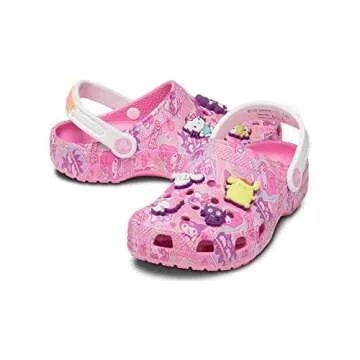 Crocs Unisex Classic Hello Kitty Clog, Pink, Numeric_11 US Men