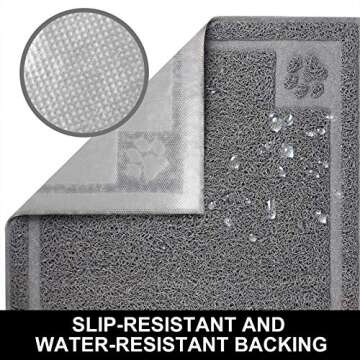 Waterproof Pet Feeding Mat for Small Dogs and Cats