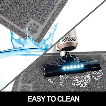 Waterproof Pet Feeding Mat for Small Dogs and Cats