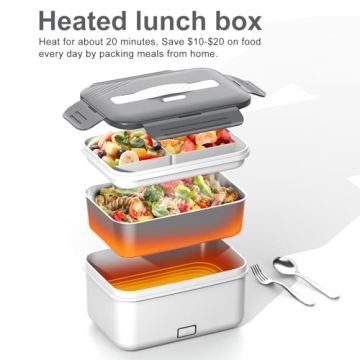 WisaKey Electric Lunch Box: Portable Food Warmer for All