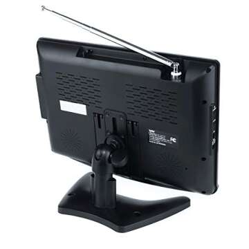 Tyler TTV706 Portable 10” 1080P LCD TV for Travel