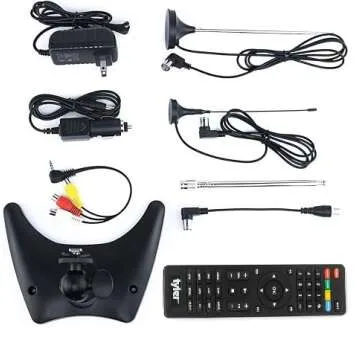 Tyler TTV706 Portable 10” 1080P LCD TV for Travel