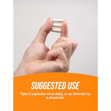 Glycine Capsules for Health - BulkSupplements 3000mg