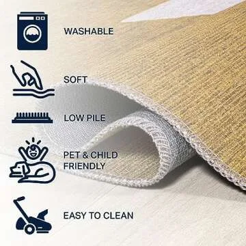 JONATHAN Y Chayton Geometric Area Rug - Easy Cleaning