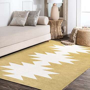 JONATHAN Y Chayton Geometric Area Rug - Easy Cleaning