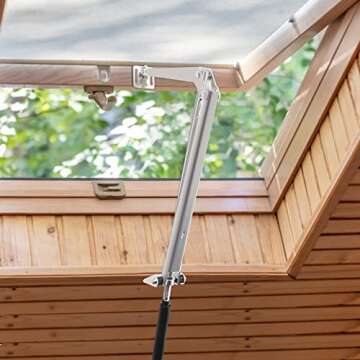 Automatic Solar Greenhouse Vent Opener for Optimal Growth