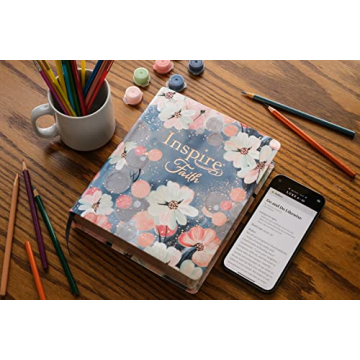 Inspire FAITH Bible NLT for Creative Journaling