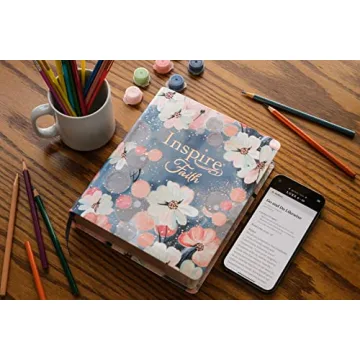 Inspire FAITH Bible NLT for Creative Journaling