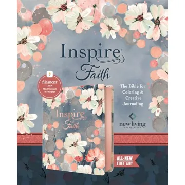 Inspire FAITH Bible NLT for Creative Journaling