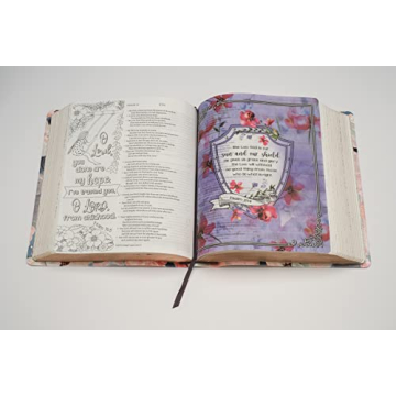 Inspire FAITH Bible NLT for Creative Journaling