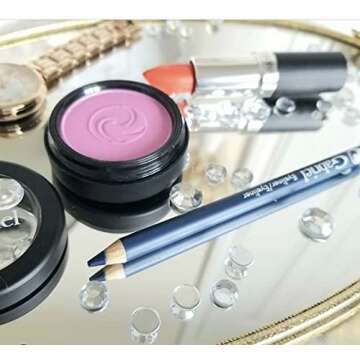 Gabriel Cosmetics Blush (Rose- Medium Muted Pink/Cool Matte), Natural, Paraben Free, Vegan, Gluten-free, Cruelty-free, Non GMO,enhanced with Sea Fennel, creamy and natural finish, 0.1 oz