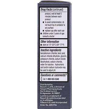 Lumify Eye Drops from Bausch + Lomb (Pack of 2), 0.08 fl.oz. Each