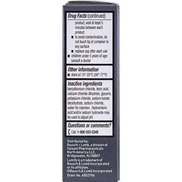 Lumify Eye Drops from Bausch + Lomb (Pack of 2), 0.08 fl.oz. Each